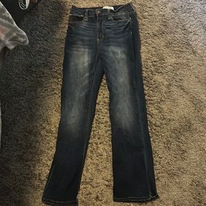 Wide leg jeans